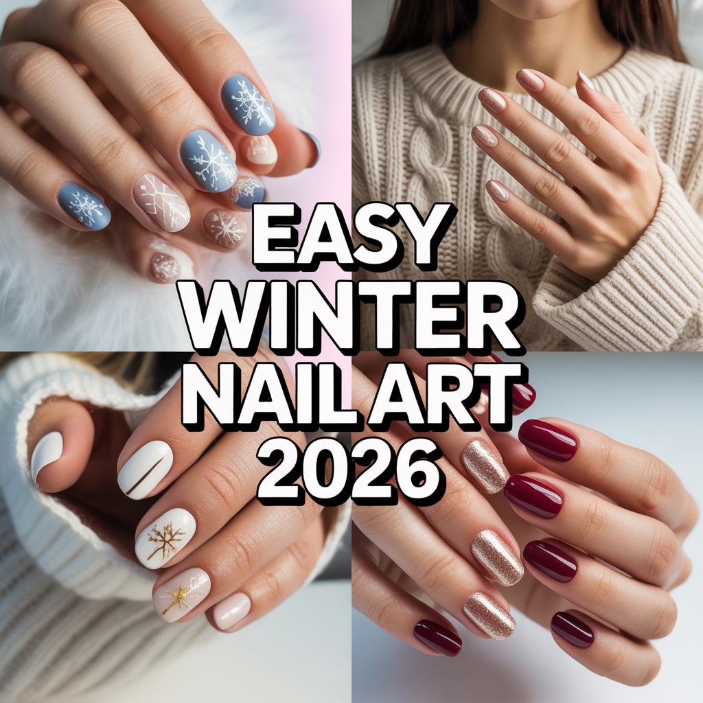 Easy Winter Nail Art '2026